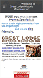 Mobile Screenshot of crest-lodge.com